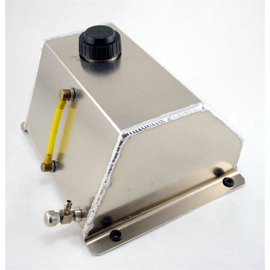 Aluminum Polished Fuel Tank